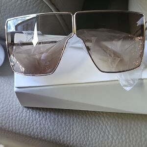 Swarovski Elegant Gold Sunglasses